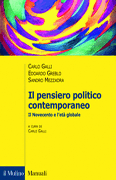 Copertina Il pensiero politico contemporaneo