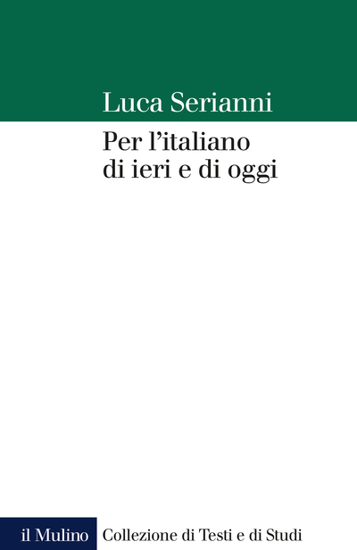 Cover Per l'italiano di ieri e di oggi